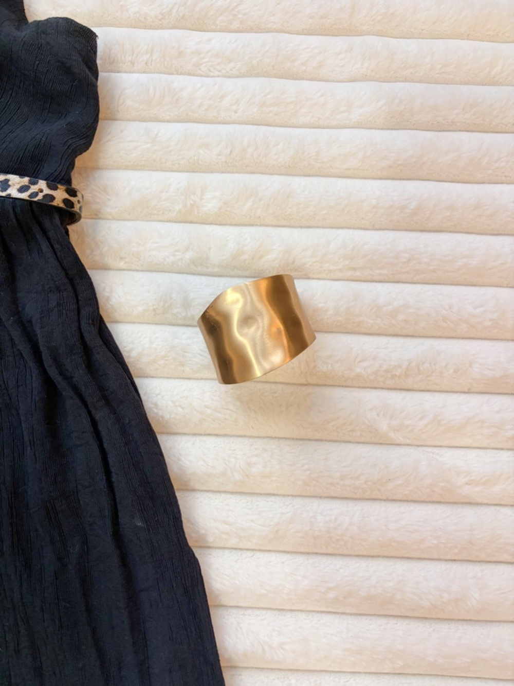 Festival Vacation BUNDLE | Boho Mini Black Dress, Belt, Cuff, & Hat - Summer Fit - Picture 3 of 8